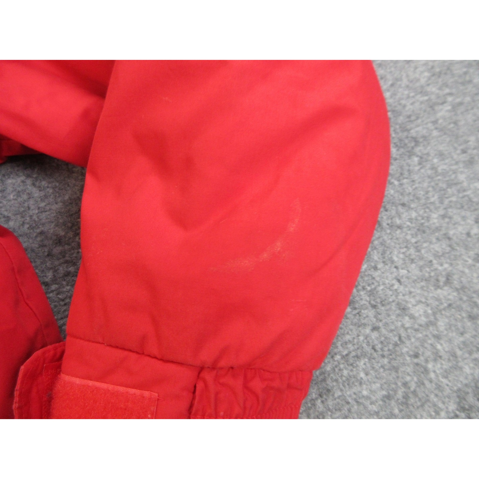 Vintage Triple F.A.T. Goose Jacket Mens Medium Red Down Puffer Bomber Hooded 90s — image 8 of 8